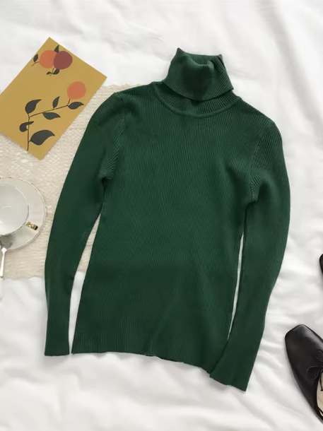 Turtleneck Knitted Sweater
