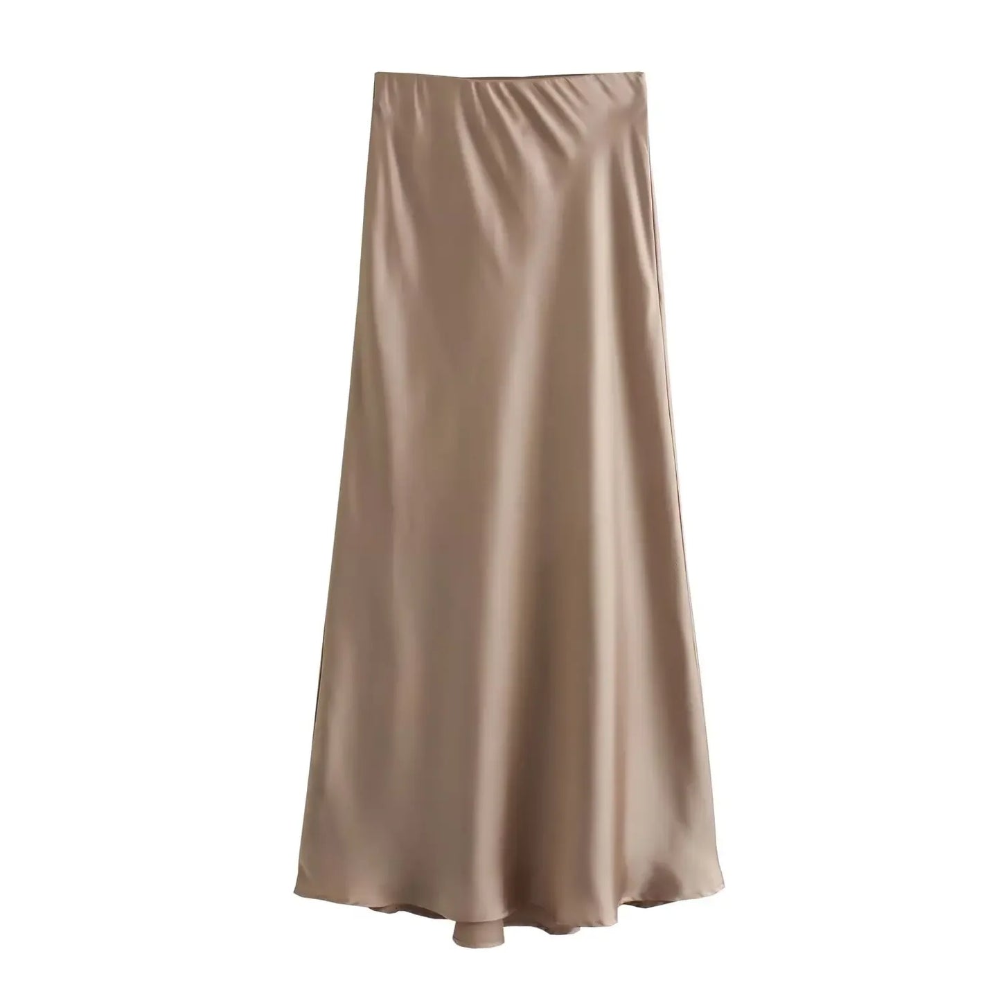 High Waist Midi Skirt