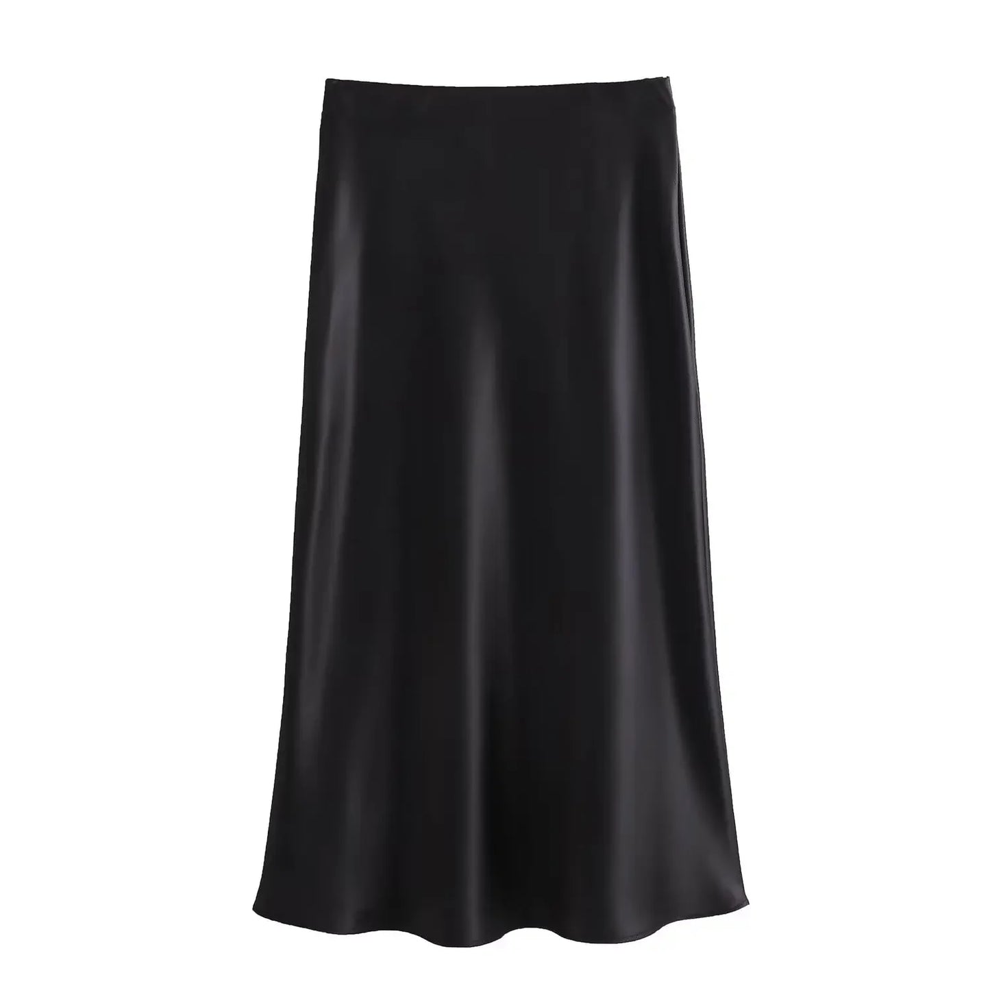High Waist Midi Skirt