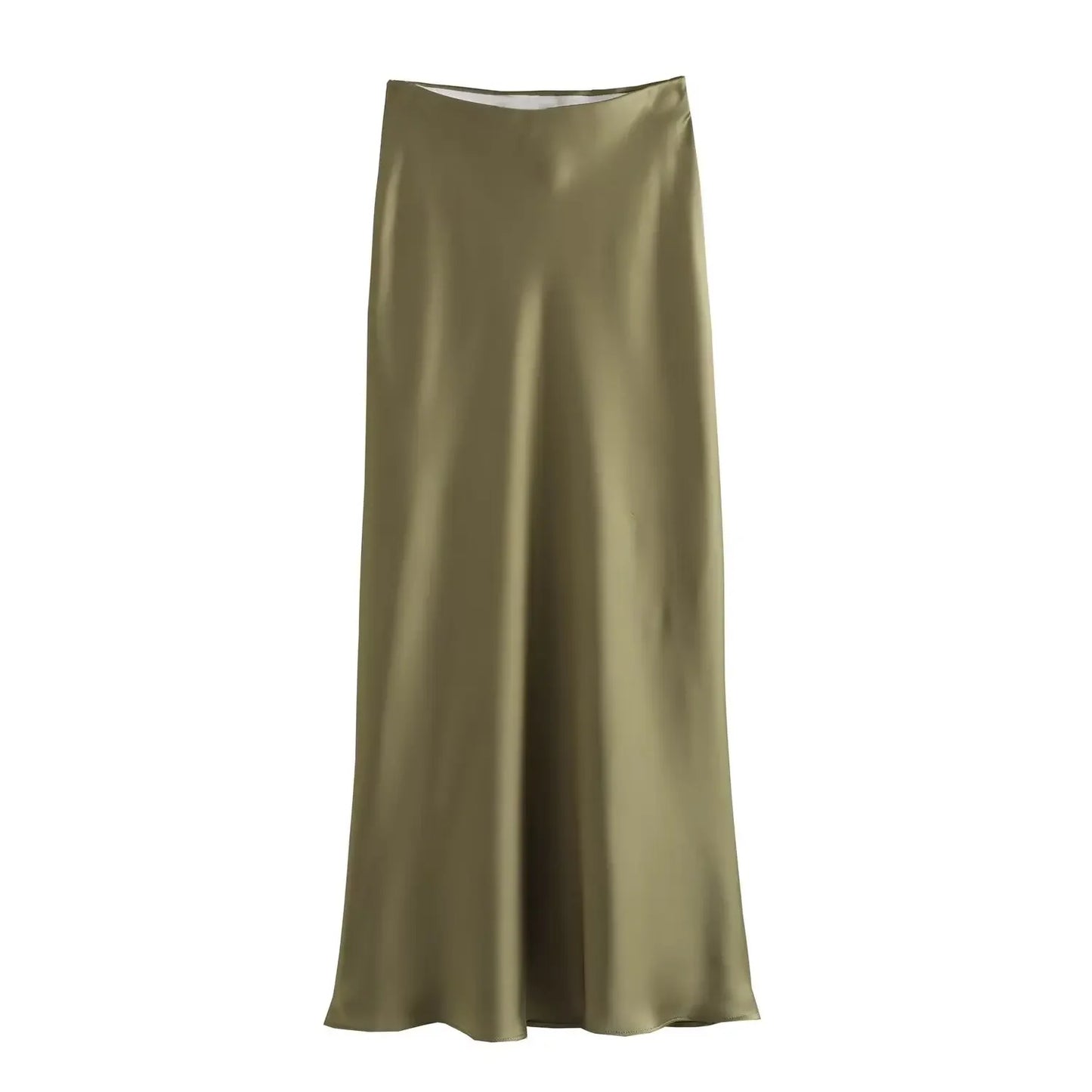 High Waist Midi Skirt