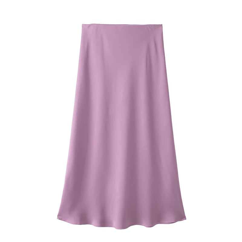 High Waist Midi Skirt