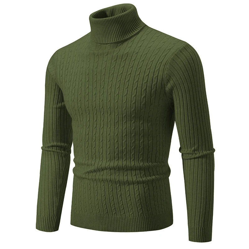 Turtleneck Knitted Sweater